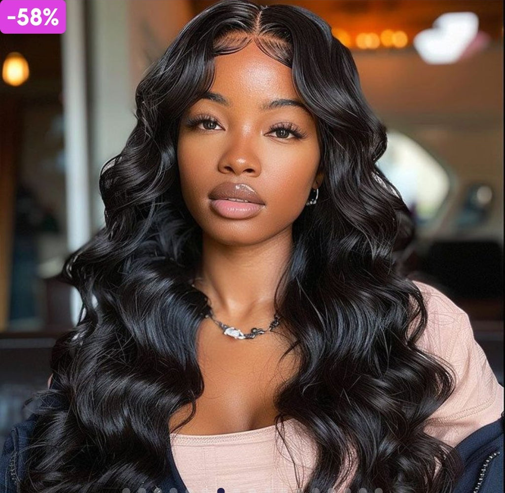 HD high quality M-cap Body Wave 9x6 Upgraded Trendy Layered Cut Pre-Everything Wear Go Glueless Lace Closure Wig