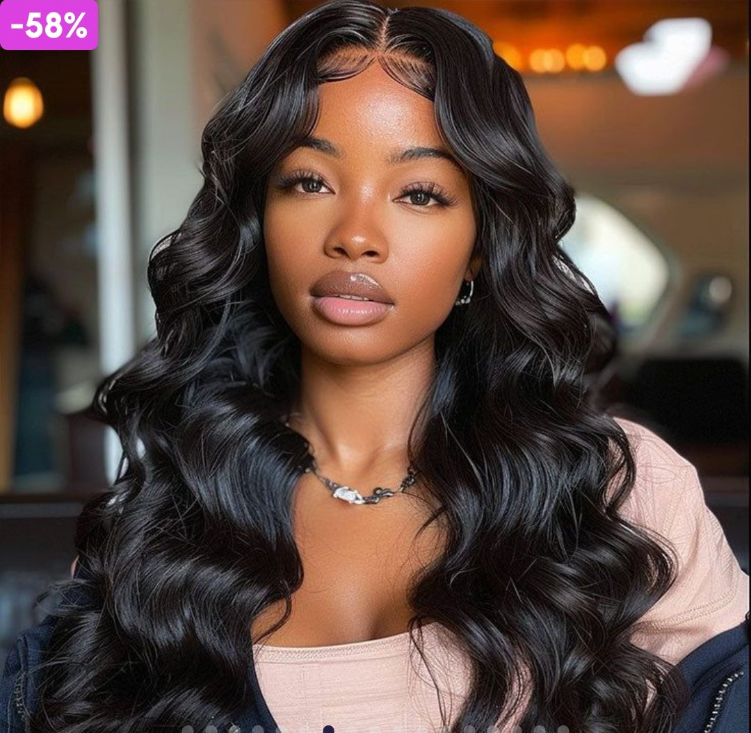 HD high quality M-cap Body Wave 9x6 Upgraded Trendy Layered Cut Pre-Everything Wear Go Glueless Lace Closure Wig